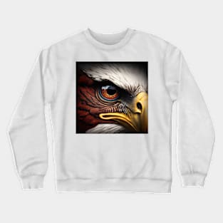 USA, Bald Eagle, America, American Flag, Crewneck Sweatshirt